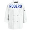 Eight Knot Button Chef Coat with Thermometer Pocket Thumbnail