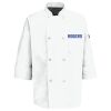 Eight Pearl Button Chef Coat with Thermometer Pocket Thumbnail